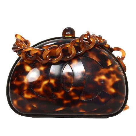 Chanel Tortoise Shell Bag 